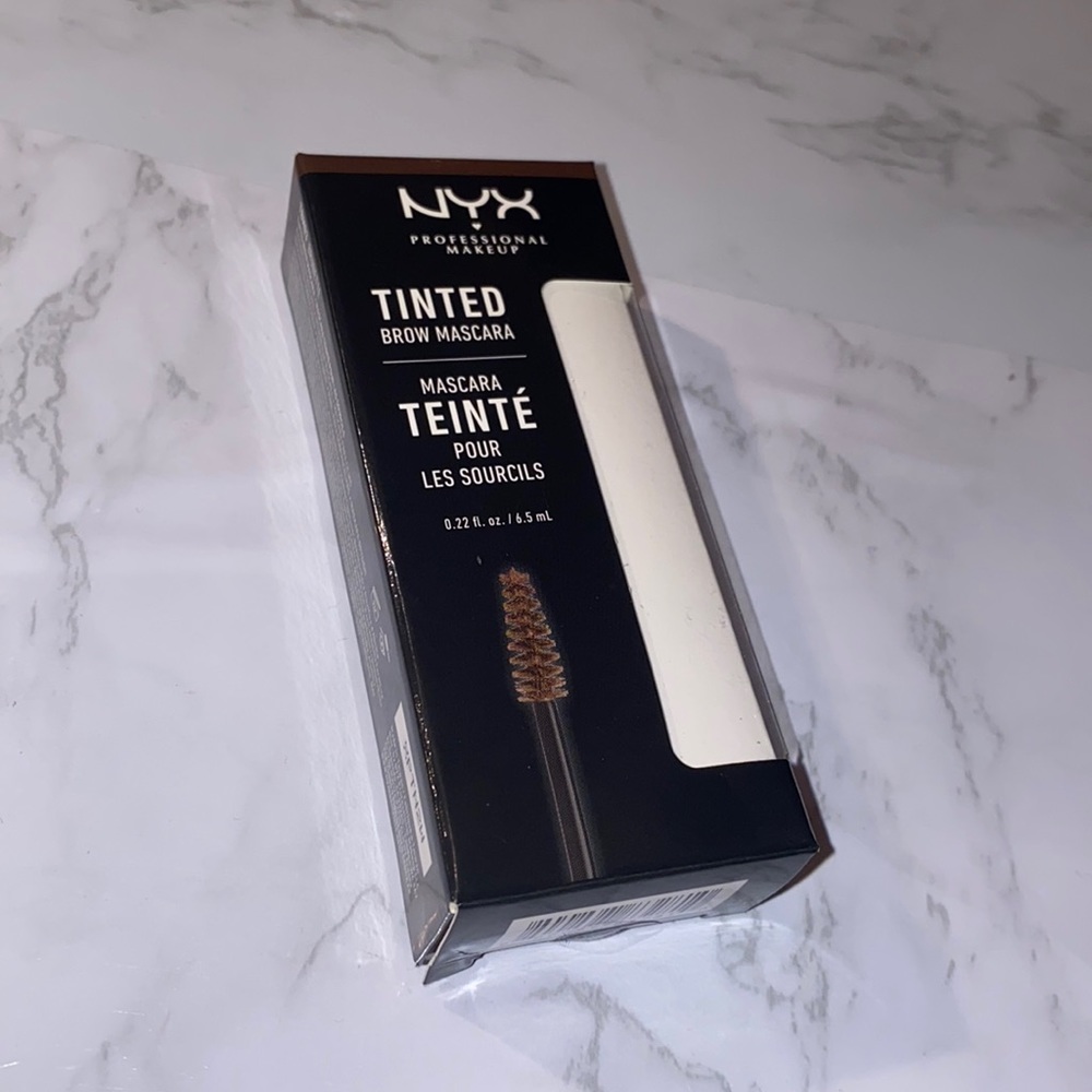 New NYX tinted brow mascara shade brunette TBM03